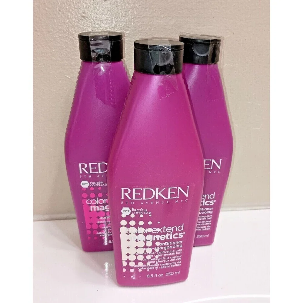 Redken Color Extend Conditioner Magnetics APRES-SHAMPOOING 8.5 oz 3 Pack New